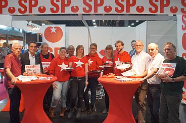 SP op de ouderenbeurs